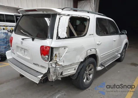 2006 Toyota Sequoia Limited V8 from USA, damaged, VIN 5TDBT48A46S261741
